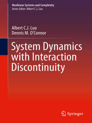 cover image of System Dynamics with Interaction Discontinuity